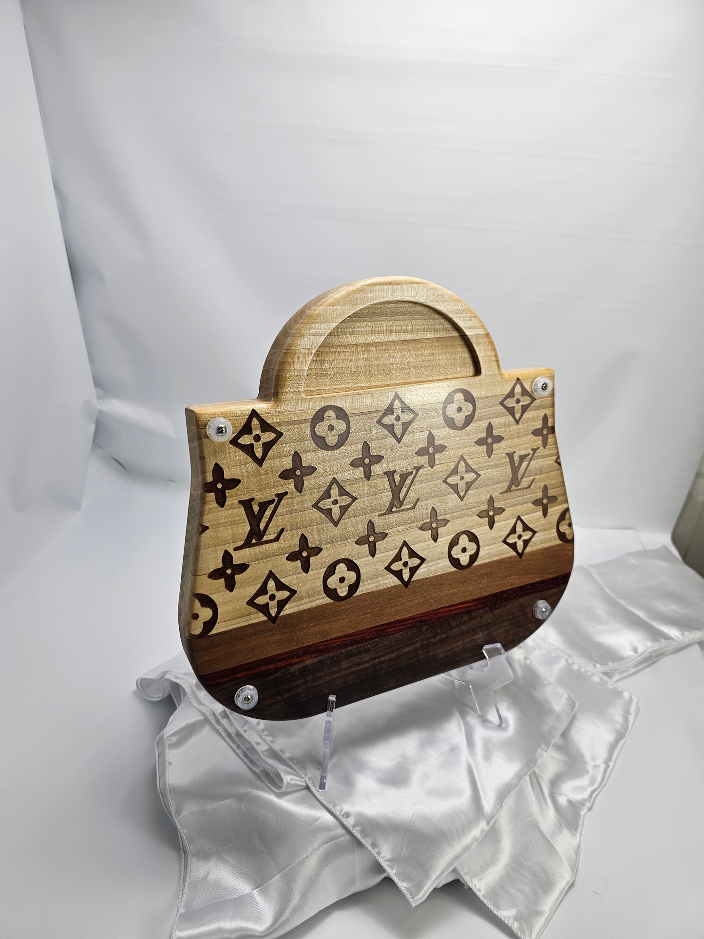 Custom Louie V Purse Cutting Board