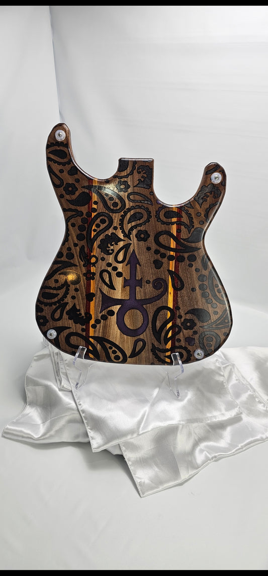 Custom Guitar Cutting Board